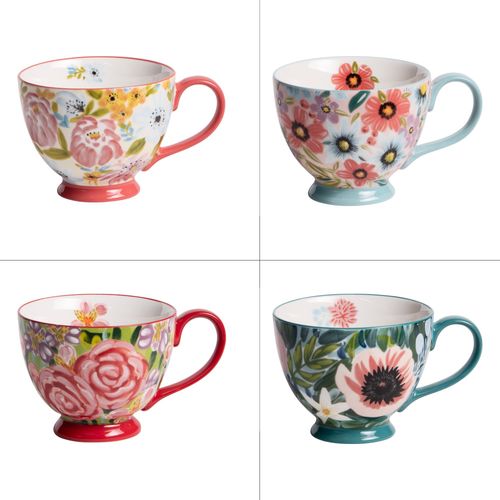 Tasse Jumbo Velia 45 Cl (lot De 4) En Grès