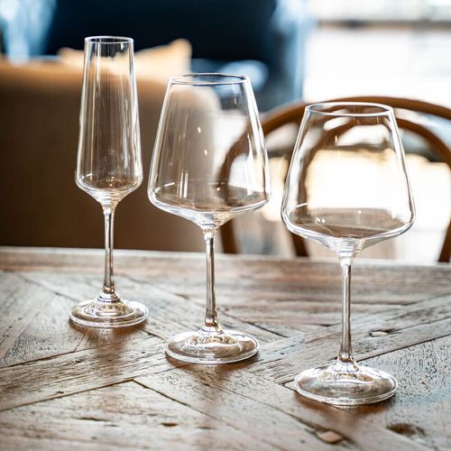 Boite De 6 Verres à Pied Spirit 51 Cl En Verre Cristallin