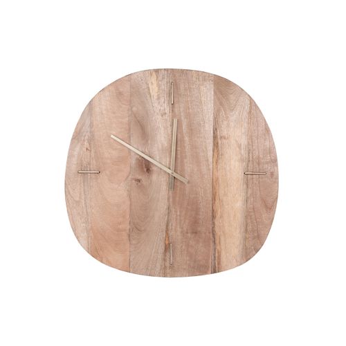 Horloge Manguier 50x48 Cm En Bois