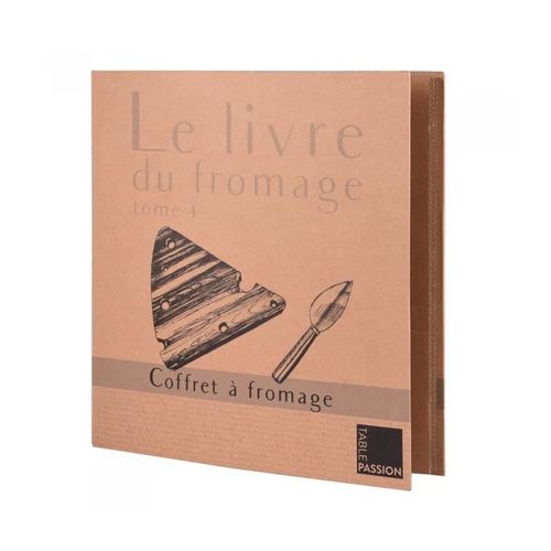 Coffret À Fromage 2 Pièces (plateau + Couteau)  Neure Marron