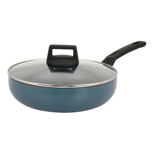 Sauteuse Ø. 26 cm Bleu / Noir vue 3/4