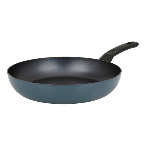 Poêle aluminium pressé Ø 28 cm  Bleu / Noir vue 3/4