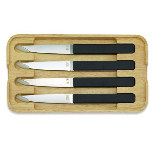 Coffret de 4 couteaux à steak 12cm Type 301