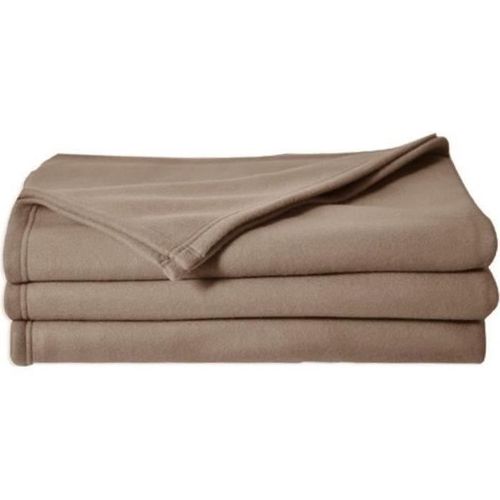 Poleco Couverture Polaire Taupe 180