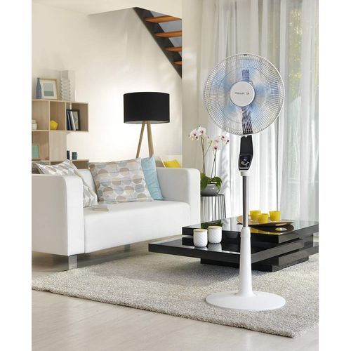 Ventilateur sur pied 40 cm 70w Turbo Silence Extrême 4 vitesses - Vu5640f0