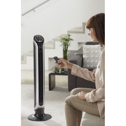 Ventilateur Colonne 100cm 40w 3 Vitesses Noir - Vu6670f0