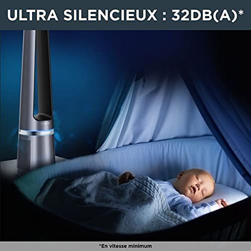 Purificateur Ventilateur 2 En 1 Eclipse Qu5030f0