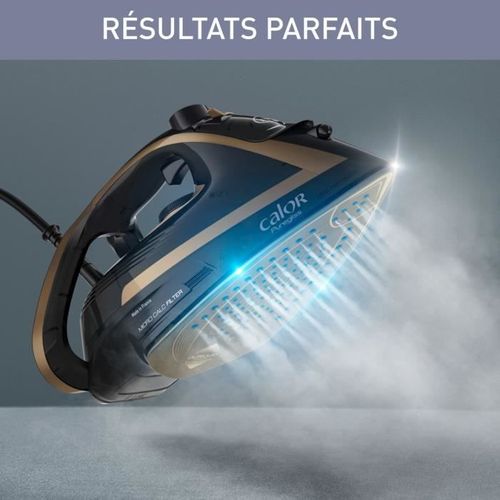 Fer À Repasser Vapeur - 3000 W - Débit Vapeur 50 G/min - Pressing 280 G/min - Fv8064c0