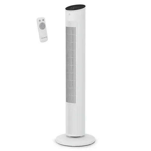 Ventilateur Colonne 102cm 40w 3 Vitesses Blanc Vu6871f0