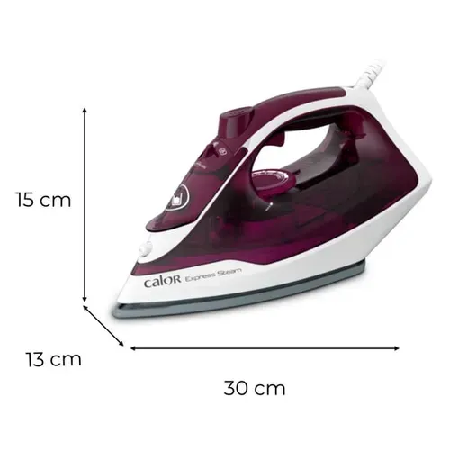 Fv2835c0 Fer à Repasser - Débit Vapeur 35 G/min - Fonction Pressing 160 G/min