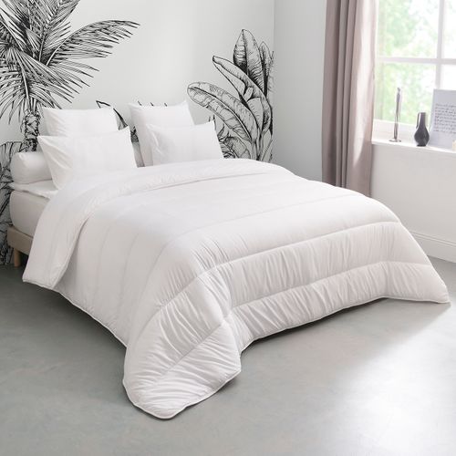 Couette Ultra Gonflante Chaude 240 X 260 Cm Blanc