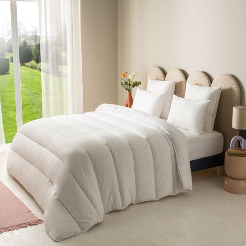 Couette Douce Nuit - Chaude 200 X 200 Cm Blanc