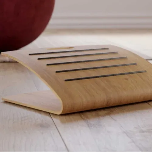 Repose Pied En Bois Naturel