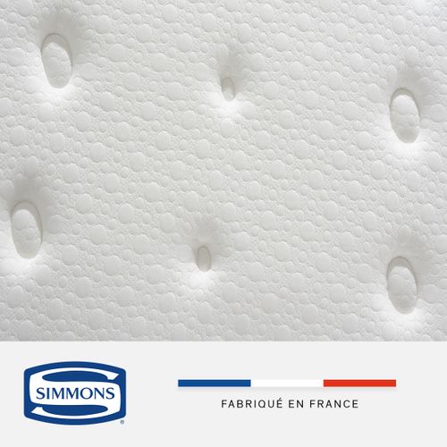 Matelas Ressort 180x200 cm, Ressorts Ensachés, Ferme, H24 cm