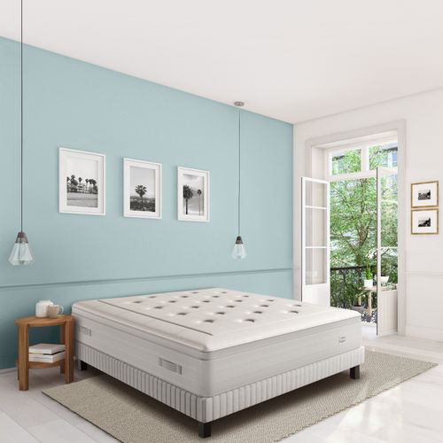 Matelas Ressort 180x200 Cm Ressorts Ensachés Ferme 33 Cm