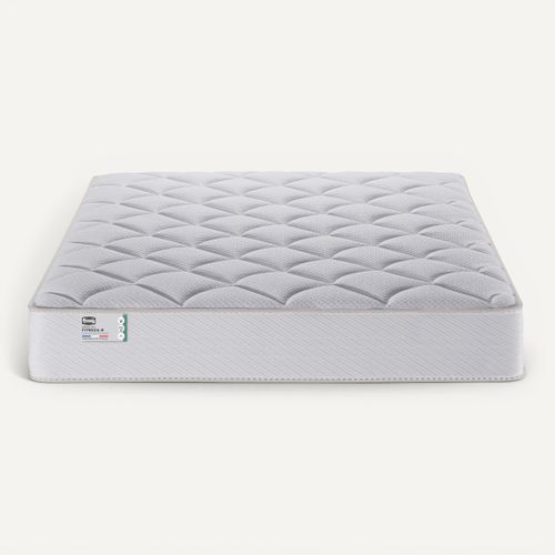 Matelas ressorts 140x190 cm avec mémoire de forme FITNESS'R ép.24 cm vue de face