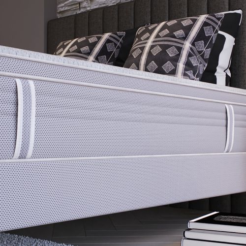 Matelas Ressort Ensachés 160x200 cm LE VISIONNAIRE, Ferme, Epaisseur 27 cm