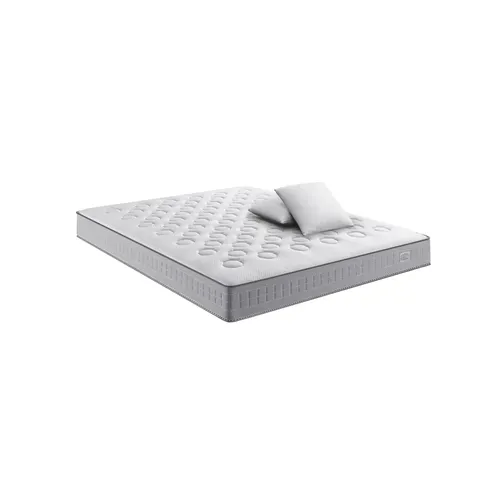 Matelas Ressorts Ensachés, 180x200 cm INITIAL, Ferme, H23 + 2 Oreillers 60x60 cm