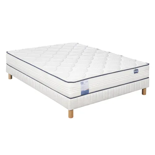 Matelas ressorts 140x200 cm avec mémoire de forme FITNESS ép.24 cm
