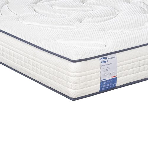 Matelas ressorts 140x190 cm avec latex INFLUENCE ép.26 cm