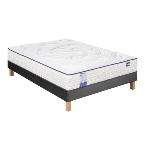 Matelas ressorts 140x190 cm avec latex INFLUENCE ép.26 cm
