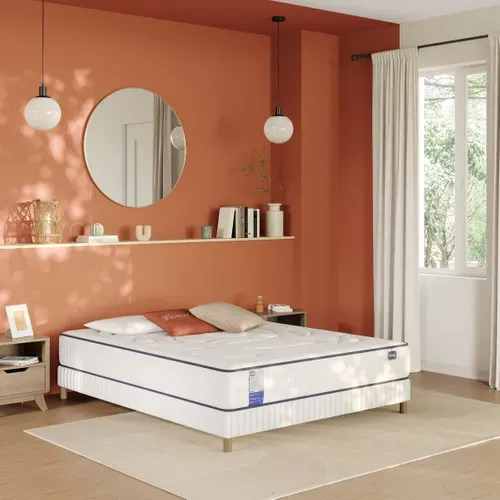Matelas ressorts 160x200 cm avec latex INFLUENCE ép.26 cm