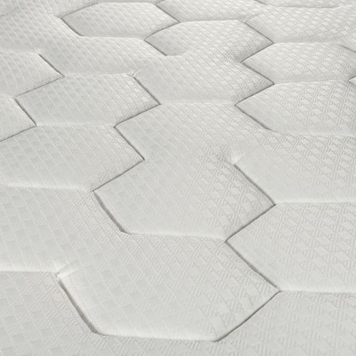 Matelas hybride 90x190 cm SIMMONS NUIT FRAICHE ép.27 cm vue accessoires