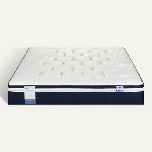 Matelas hybride 140x200 cm SIMMONS NUIT FRAICHE ép.27 cm vue de face