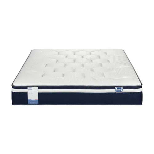 Matelas hybride 180x200 cm SIMMONS NUIT FRAICHE ép.27 cm vue de face