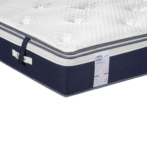 Matelas hybride 120x190 cm avec mémoire de forme SOLSTICE ép.32 cm
