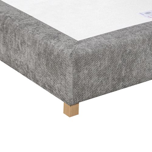 Sommier gris 140x200 cm SIMMONS ETOFFE vue accessoires