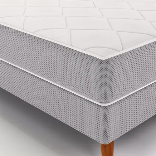 Ensemble Néo 160x200 Matelas H20 Ressort Ensachés, Ferme, Sommier