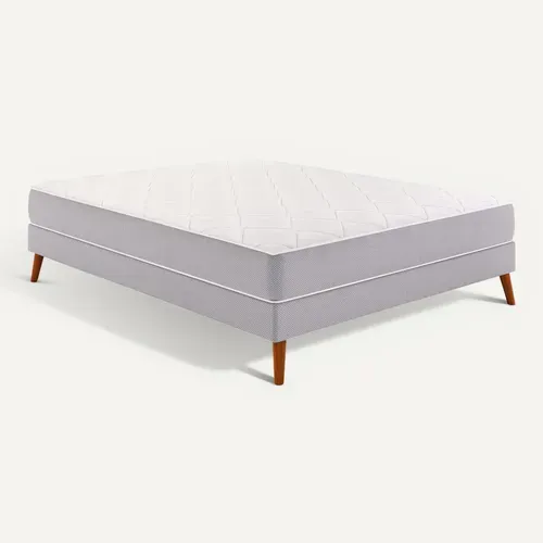 Ensemble Néo 160x200 Matelas H20 Ressort Ensachés, Ferme, Sommier