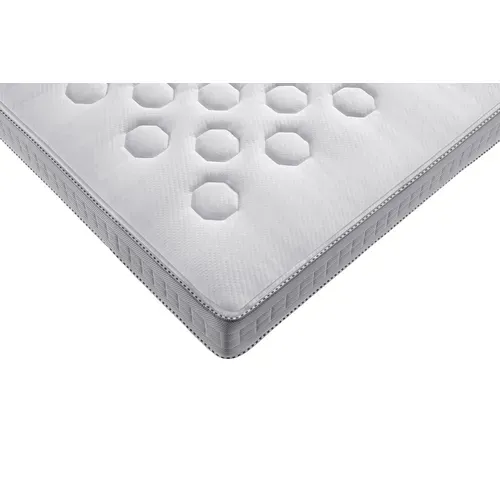Ensemble Matelas  Ressorts Ensachés 140x190 INTIAL Ferme, H23 + sommier + Couette