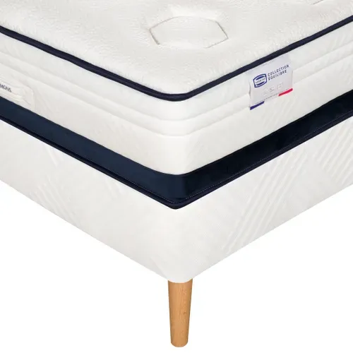 Matelas Hybride 160x200 cm L'INEDIT, fraicheur, soutien Ferme, Epaisseur 27 cm