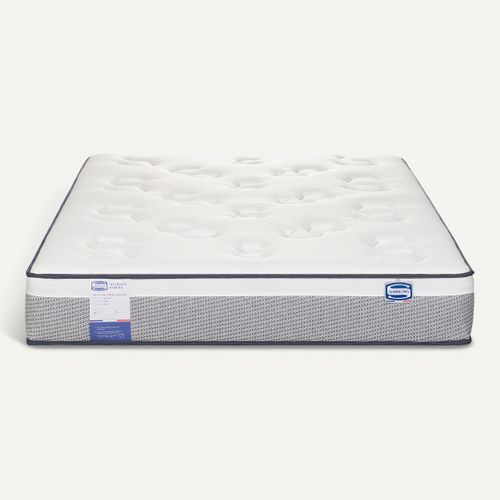 Matelas hybride 140x190 cm SIMMONS Influence ép.26 cm vue de face