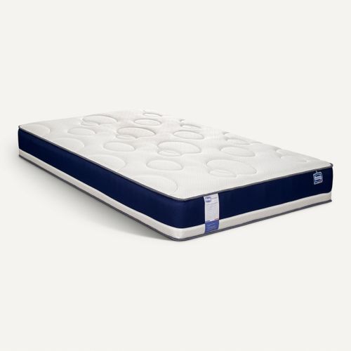 Matelas ressorts 120x190 cm SIMMONS OXYGENE'S ép.26 cm vue 3/4