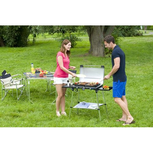 Réchaud 2 Feux 600 SG avec Grille sur Pieds XCELERATE™ Burner System - 2 x 165 g/h