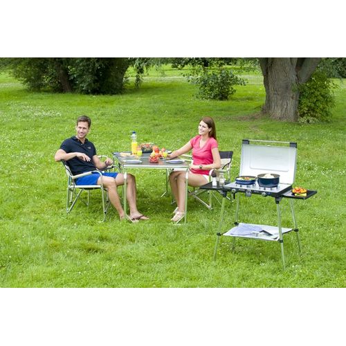 Réchaud 2 Feux 600 SG avec Grille sur Pieds XCELERATE™ Burner System - 2 x 165 g/h