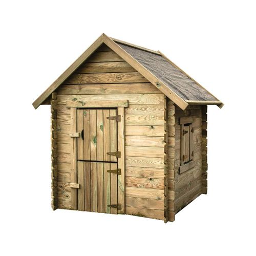 Maisonnette En Bois "sophie" - 120 X 120 X 159 Cm