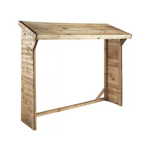 Abri Bûches - 1.05 M² - 2.10 X 0.50 X 1.8 M- 2 Stères