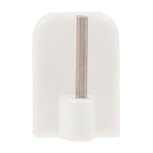 4 supports autocollants  Blanc vue de face