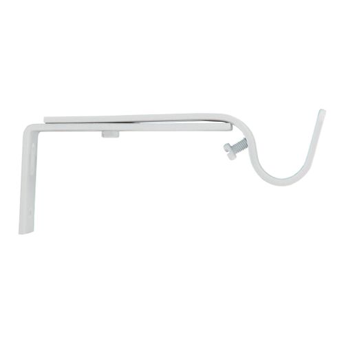 2 support équerre régable Blanc