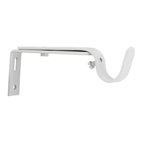 2 support équerre régable Blanc