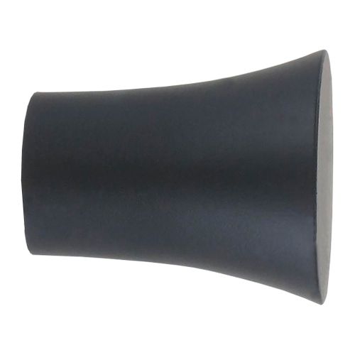 2 embouts pommeau Ø 2 cm Noir