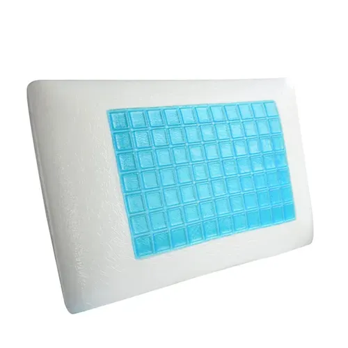 Oreiller Ergonomique Mémoire De Forme 56x36x12cm Memo Gel Rafraîchissant