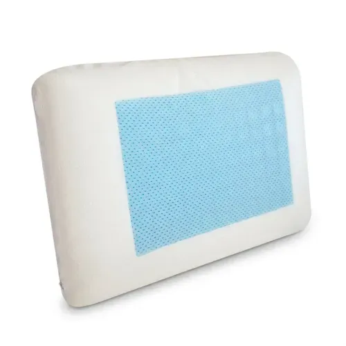 Oreiller Ergonomique Mémoire De Forme 56x36x12cm Memo Gel Rafraîchissant