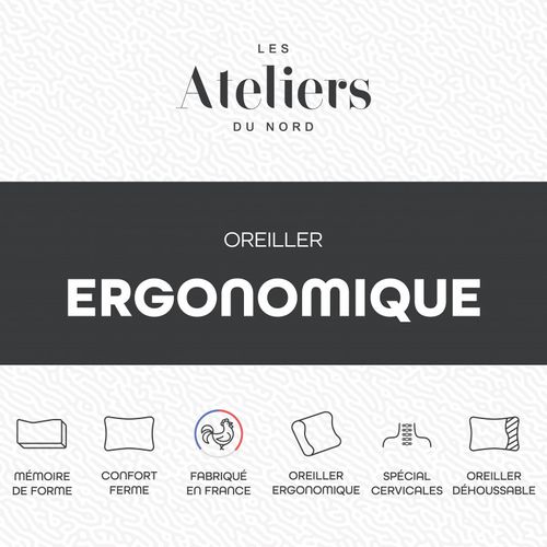Oreiller Ergonomique Mémoire De Forme