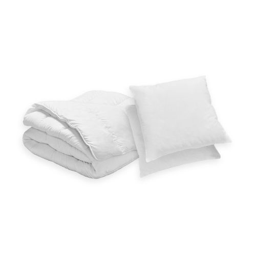 Pack Couette 240x260cm + 2 Oreillers Anti Acariens