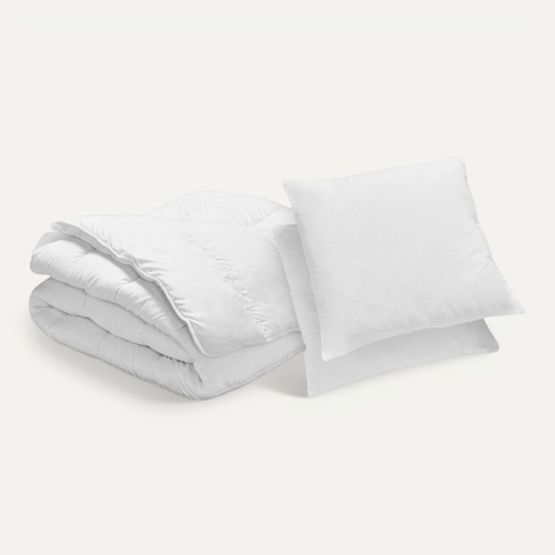 Pack Couette 240x260cm + 2 Oreillers Tempéré